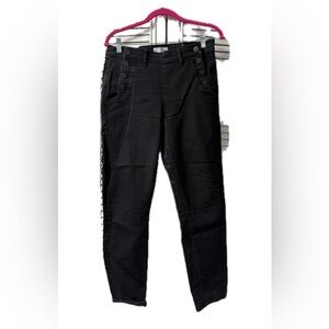 LOFT black sailor jeans